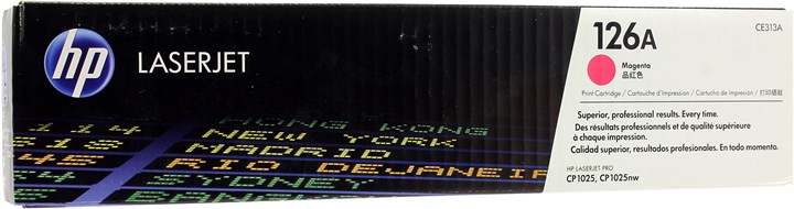 Картридж лазерный HP 126A/CE313A, пурпурный