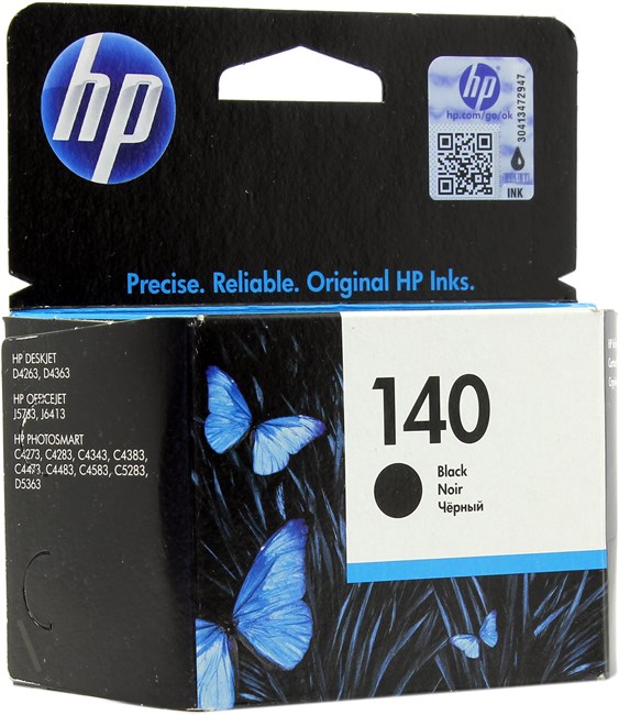 Картридж HP 140 (CB335HE), черный