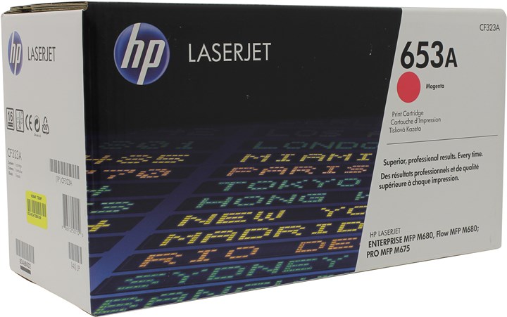Картридж лазерный HP 653A/CF323A, пурпурный