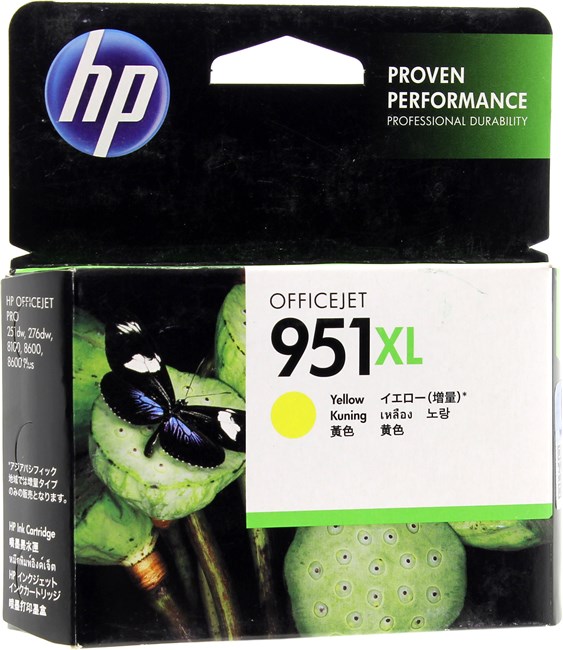 Картридж HP 951XL (CN048AE), желтый