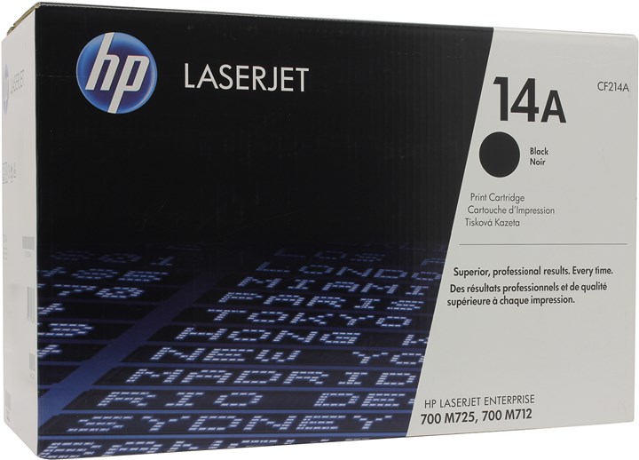 Картридж лазерный HP 14A/CF214A, черный