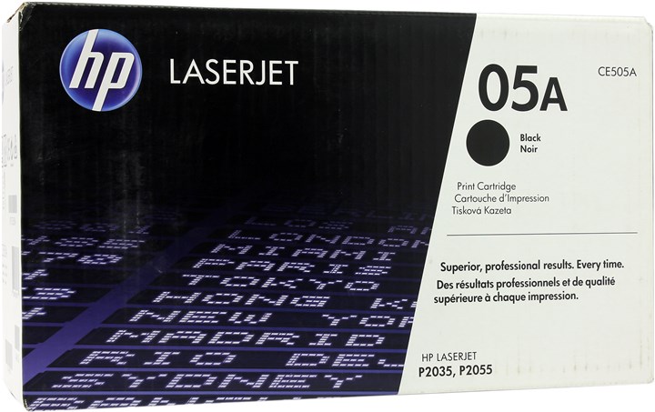 Картридж лазерный HP 05A/CE505A, черный
