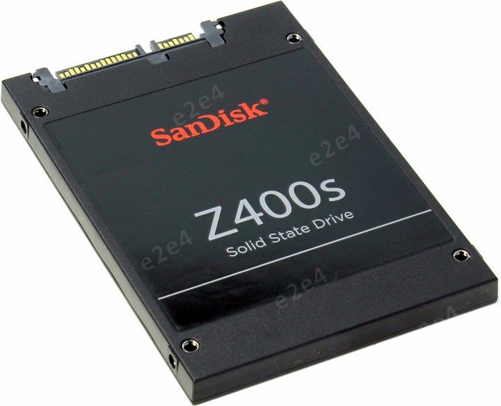 Твердотельный накопитель (SSD) SanDisk 128Gb Z400S, SD8SBAT-128G-1122, 2.5", SATA3