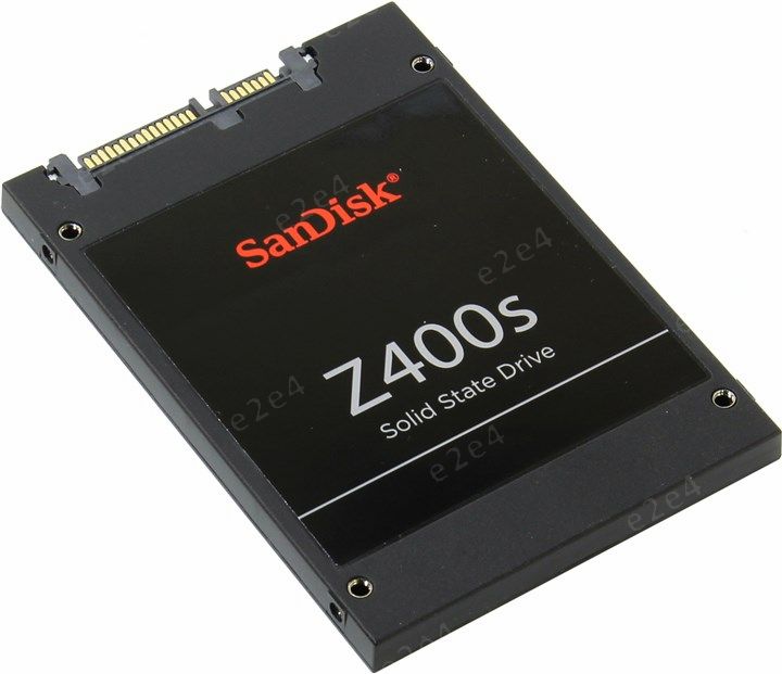 Твердотельный накопитель (SSD) SanDisk 256Gb Z400S, SD8SBAT-256G-1122, 2.5", SATA3
