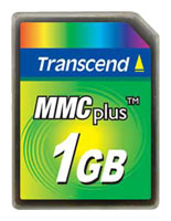 Карта памяти 1Gb MMC Plus High-Speed, Transcend (TS1GMMC4)