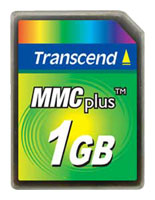 

Карта памяти 1Gb MMC Plus High-Speed, Transcend (TS1GMMC4), TS1GMMC4