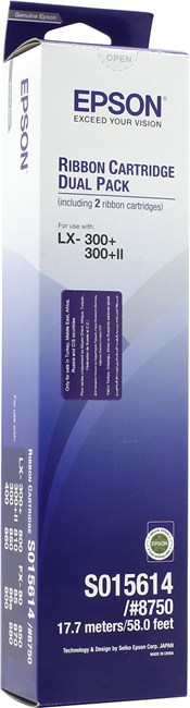 

Картридж Epson для LX-300+/300+II (2шт) (C13S015614), C13S015614BA