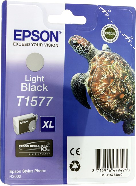 Картридж Epson T1577 (C13T15774010), серый