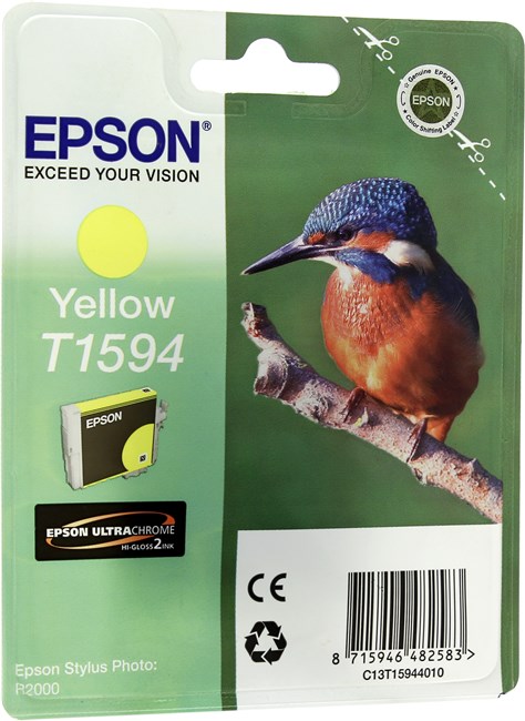 Картридж Epson T1594 (C13T15944010), желтый