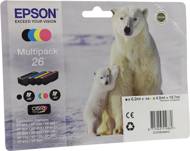 Картридж Epson T2616 (C13T26164010)
