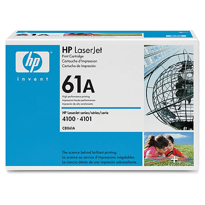 Картридж лазерный HP 61A/C8061A, черный