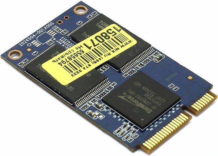 

Твердотельный накопитель (SSD) Kingston 120Gb mS200, mSATA, SATA3 (SMS200S3/120G)