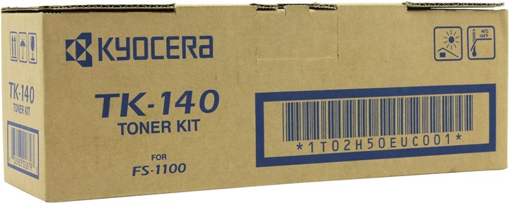 

Картридж лазерный Kyocera TK-140/1T02H50EU0, черный, 4000 страниц, оригинальный, для Kyocera FS-1100, FS-1100N, TK-140