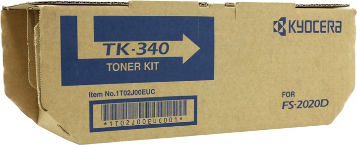 

Картридж лазерный Kyocera TK-340/1T02J00EUC / 1T02J00EU0, черный, 12000 страниц, оригинальный для Kyocera FS-2020D, FS-2020DN, TK-340