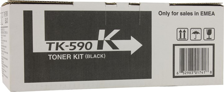 Картридж лазерный Kyocera TK-590K/1T02KV0NL0, черный