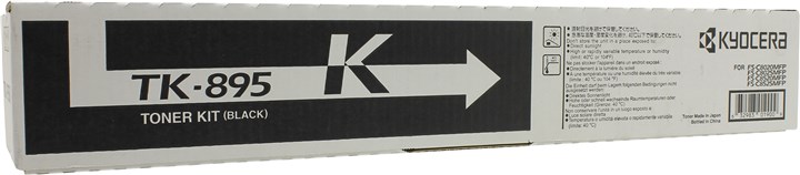 Картридж лазерный Kyocera TK-895K/1T02K00NL0, черный