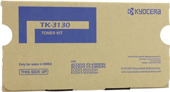Картридж лазерный Kyocera TK-3130/1T02LV0NL0, черный