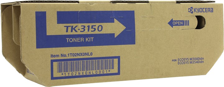 Картридж лазерный Kyocera TK-3150/1T02NX0NL0, черный