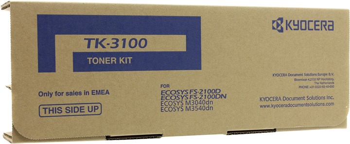 Картридж лазерный Kyocera TK-3100/1T02MS0NL0, черный