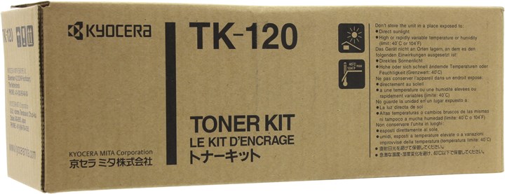 

Картридж лазерный Kyocera TK-120/1T02G60DE0, черный, 7200 страниц, оригинальный для Kyocera FS-1030D, TK-120