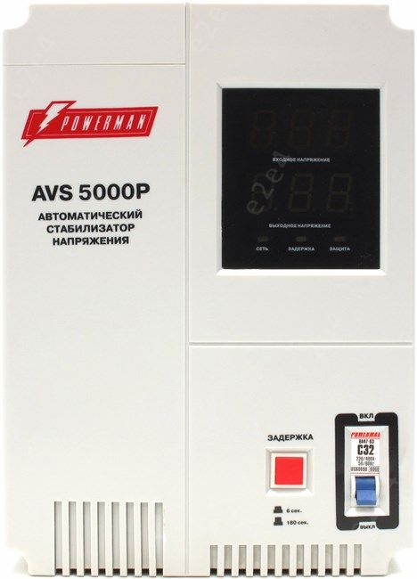 Стабилизатор напряжения powerman avs 5000 p обзор