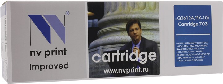 Картридж NV Print NV-Q2612A/FX10/703, черный, 2000 страниц