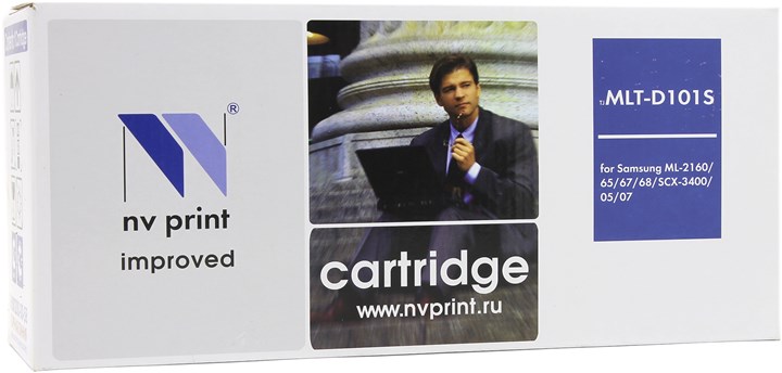 

Картридж лазерный NV Print NV-MLTD101S (MLT-D101S), черный, 1500 страниц, совместимый для Samsung ML-2160 / 2165 / 2167 / 2168, ML-2165W / 2168W, SCX-3400 / 3405 / 3407, SCX-3405W, SCX-3400F / 3405F, SCX-3405FW