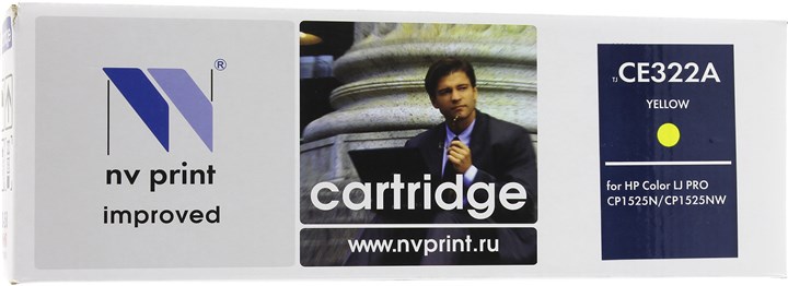 

Картридж лазерный NV Print NV-CE322AY (128A), желтый, 1300 страниц, совместимый, для LJP CM1415fn / CM1415fnw / CP1525n / CP1525nw