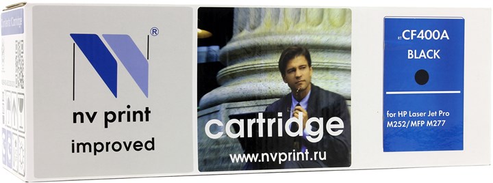 

Картридж лазерный NV Print NV-CF400ABk (201A), черный, 1500 страниц, совместимый для Color LaserJet Pro M252dw / M252n / M274n / M277dw / M277n