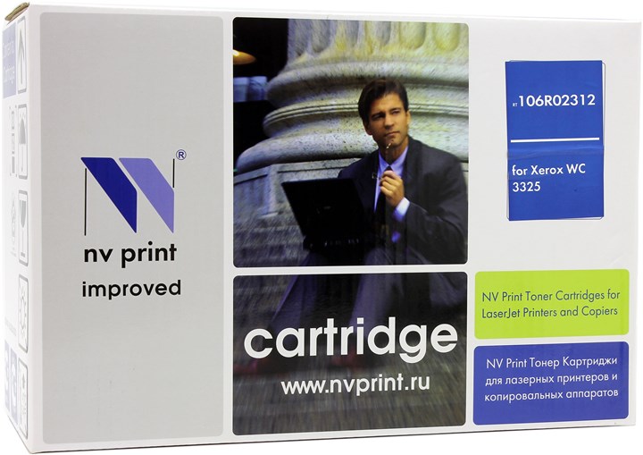 Картридж NV Print NV-106R02312, черный, 11000 страниц