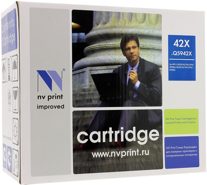 

Картридж лазерный NV Print NV-Q5942X (42X/Q5942X), черный, 20000 страниц, совместимый для LaserJet 4250dtnsl / 4250 / 4250dtn / 4250n / 4250tn / 4350 / 4350dtn / 4350dtnsl / 4350n / 4350tn без чипа
