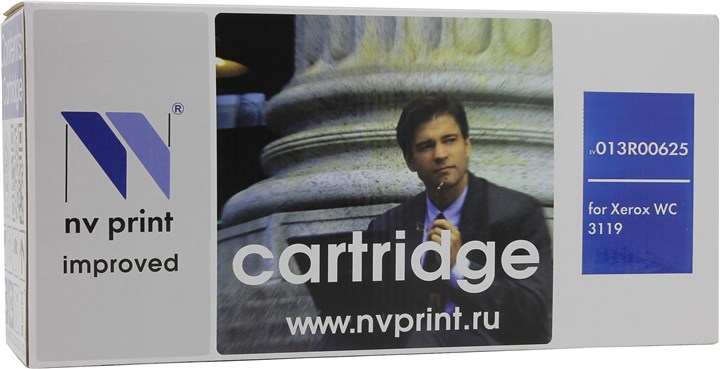

Картридж лазерный NV Print NV-013R00625 (013R00625), черный, 3000 страниц, совместимый, для Xerox WorkCentre 3119