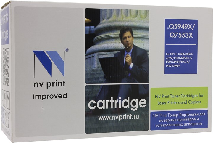 

Картридж лазерный NV Print NV-Q5949X/Q7553X (49X / 53X), черный, 7000 страниц, совместимый для LJ 1320tn/3390/3392/P2014/P2015/P2015dn/P2015n/P2015x/M2727nf/M2727nfs