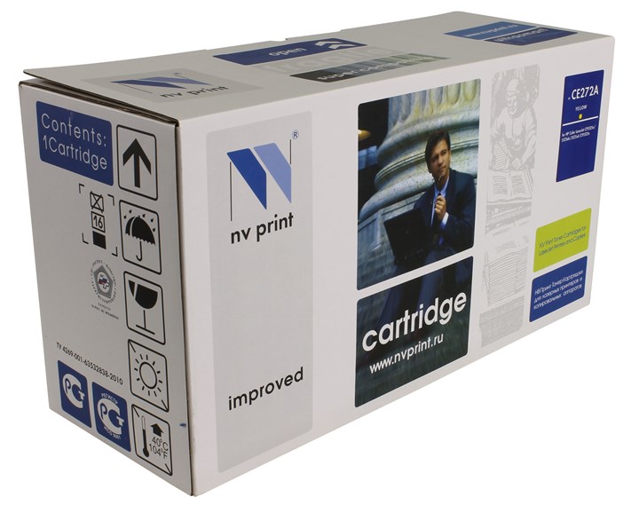 

Картридж лазерный NV Print NV-CE272AY (650A), желтый, 15000 страниц, совместимый, для CLJE CP5525dn / CP5525n / CP5525xh / M750dn / M750n / M750xh