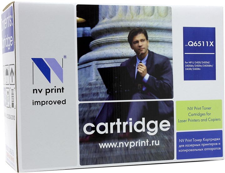 

Картридж лазерный NV Print NV-Q6511X (11X), черный, 12000 страниц, совместимый, для LJ 2420dn / 2420 / 2420d / 2420n / 2430dtn / 2430t / 2430tn