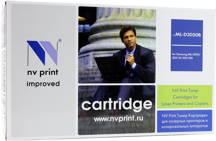 

Картридж лазерный NV Print NV-MLD3050B (ML-D3050B), черный, 8000 страниц, совместимый для Samsung ML-3050, ML-3051N / 3051ND