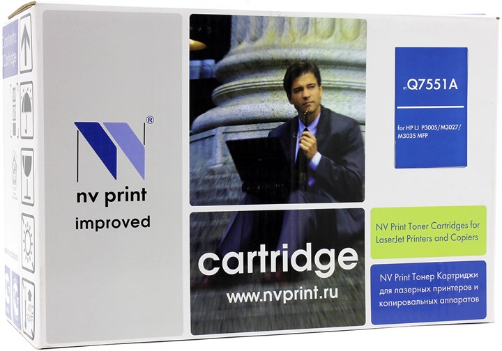 

Картридж лазерный NV Print NV-Q7551A (51A), черный, 6500 страниц, совместимый для LaserJet M3027x / M3027 / M3035 / M3035xs / M3005 / M3005d / M3005dn / M3005n / M3005x