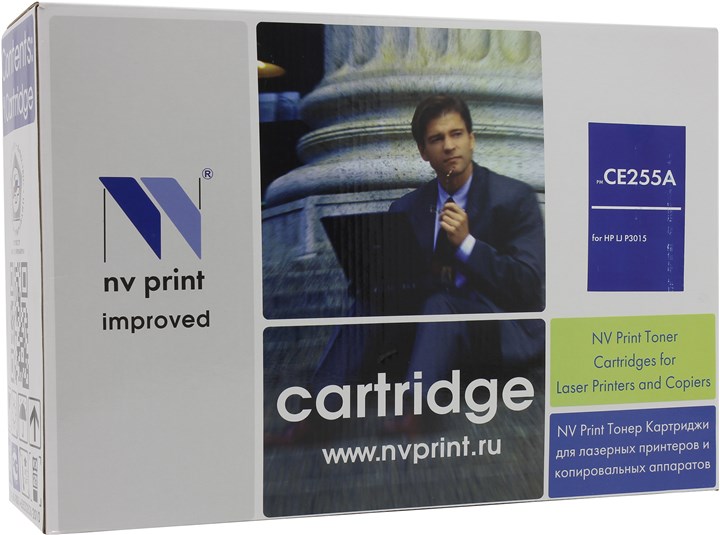 

Картридж лазерный NV Print NV-CE255A (55A), черный, 6000 страниц, совместимый для LaserJet Enterprise 500 M525dn / 500 M525f / M525c / P3015 / P3015d / P3015dn / P3015x, LJ Pro M521dn / M521dw