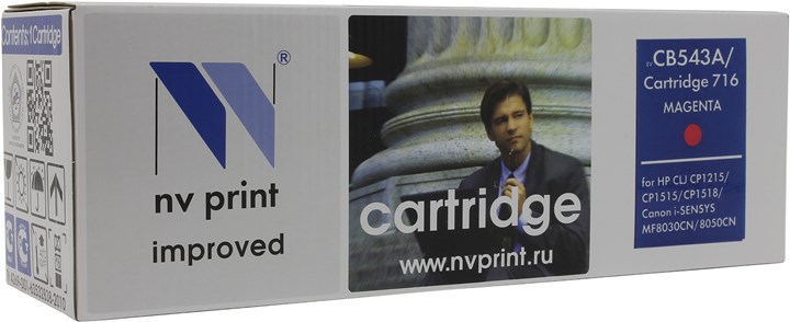 

Картридж лазерный NV Print NV-CB543A/716M (125A / 716), пурпурный, 1400 страниц, совместимый, для CLJ CP1215 / CP1515n / CM1312 / CM1312nfi Canon i-SENSYS LBP 5050 / MF8030CN / 8050CN