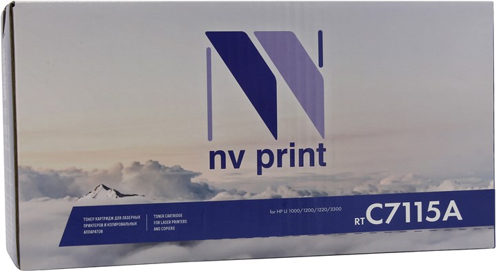 

Картридж лазерный NV Print NV-C7115A (15A), черный, 2500 страниц, совместимый, для LJ 1220 / 3330mfp / 1000w / 1200 / 1200n