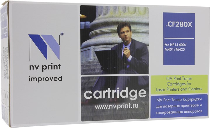 

Картридж лазерный NV Print NV-CF280X (80X/CF280X), черный, 6900 страниц, совместимый для LaserJet Pro 400 MFP M425dn / MFP M425dw / M401dne / M401a / M401d / M401dn / M401dw