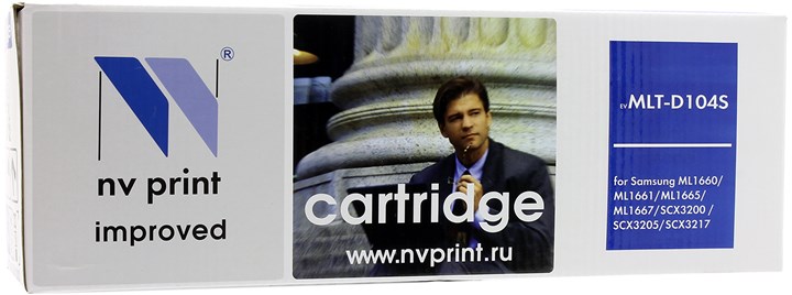 

Картридж лазерный NV Print NV-MLTD104S (MLT-D104S), черный, 1500 страниц, совместимый для Samsung ML-1660/1665/1667; ML-1860/1865/1867; ML-1670/1675/1677; ML-1865W; SCX-3200/3205/3207/3205W