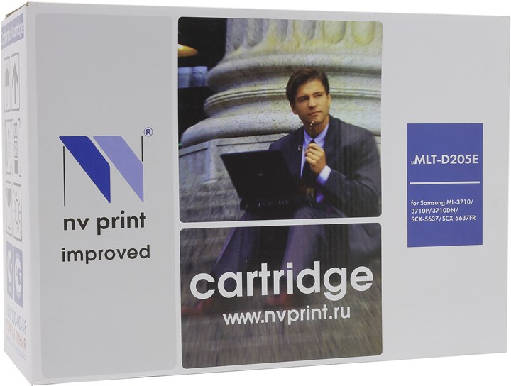 

Картридж лазерный NV Print NV-MLTD205E (MLT-D205E), черный, 10000 страниц, совместимый для Samsung ML-3710D/3712D/3710ND/3712ND, SCX-5637/5737