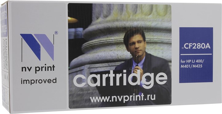 Картридж NV Print NV-CF280A, черный, 2700 страниц