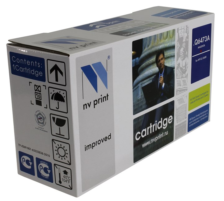

Картридж лазерный NV Print NV-Q6473AM (502A), пурпурный, 4000 страниц, совместимый, для CLJ 3600 / 3600n / 3600dn