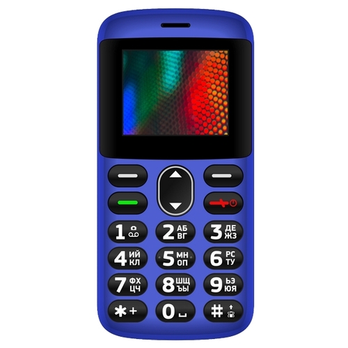

Мобильный телефон VERTEX C311 2", 176x220 TN, MediaTek MT6261, 32Mb RAM, BT Cam, 2-Sim, 1400mAh, синий, C311