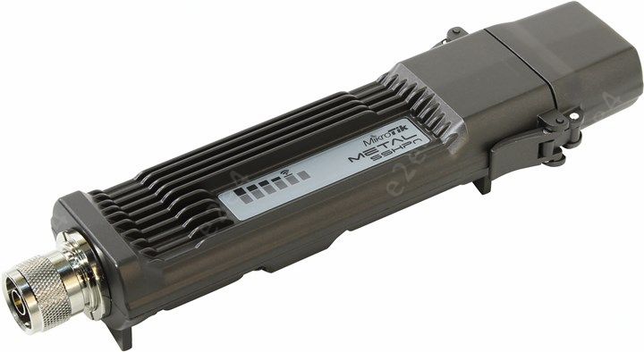 

Wi-Fi роутер MikroTik RouterBOARD Metal 5, 802.11n, 5 ГГц, LAN 1x100 Мбит/с (RBMetal5SHPn), RouterBOARD Metal 5