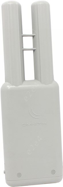 Точка доступа MikroTik OmniTIK 5 (RBOmniTikU-5HnD), LAN: 4x100 Мбит/с, 802.11n, 5 ГГц, до 1.6 Гбит/с, внешних антенн: 2x7.5dBi, PoE - фото 1