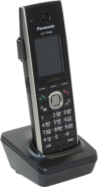 Дополнительная трубка Panasonic KX-TPA60RUB, черный