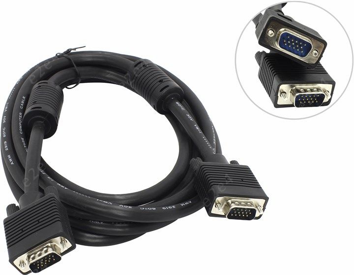 Кабель VGA(15M)-VGA(15M), 3 м